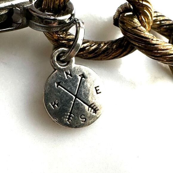 L&F  gold tone link bracelet - Picture 6 of 7